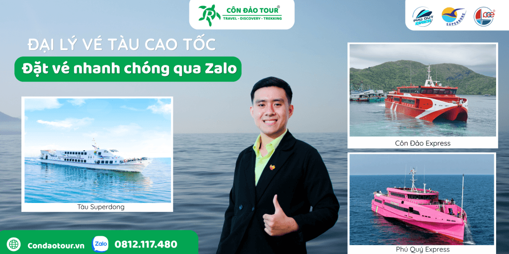 Đại lý vé tàu cao tốc Côn Đảo