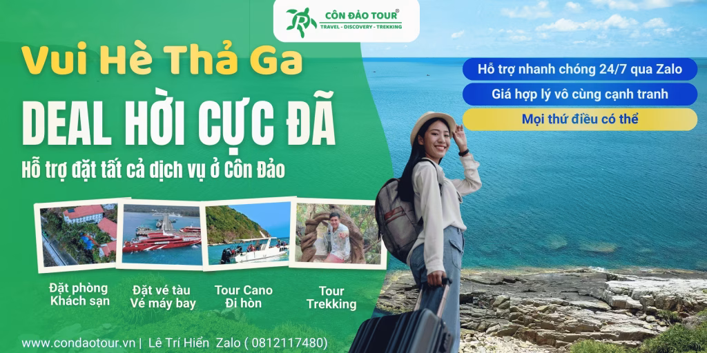 Banner Website Condaotour.vn by letrihien