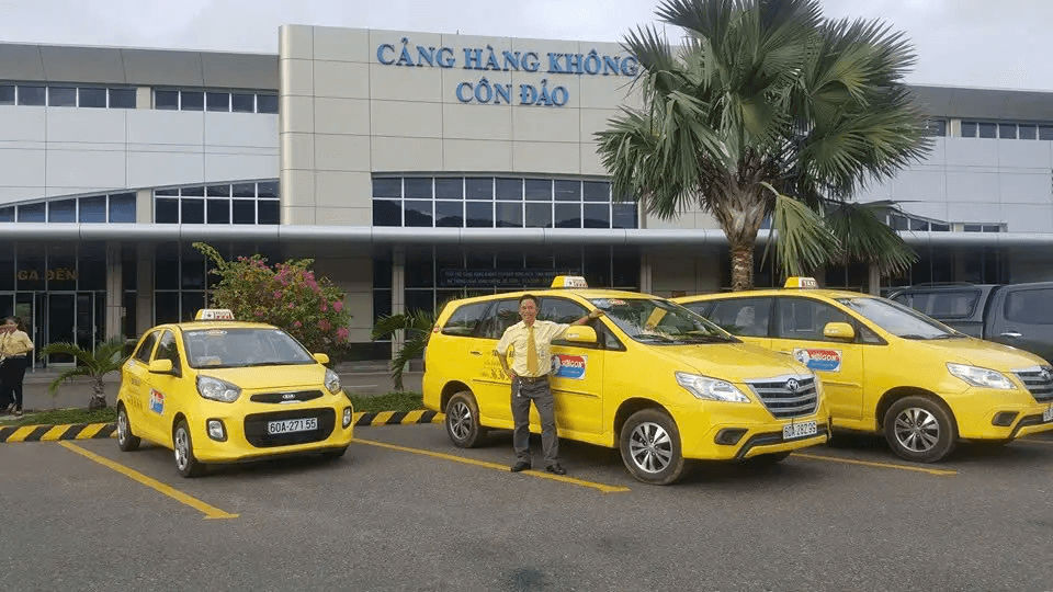 Các loại xe từ sân bay Côn Đảo