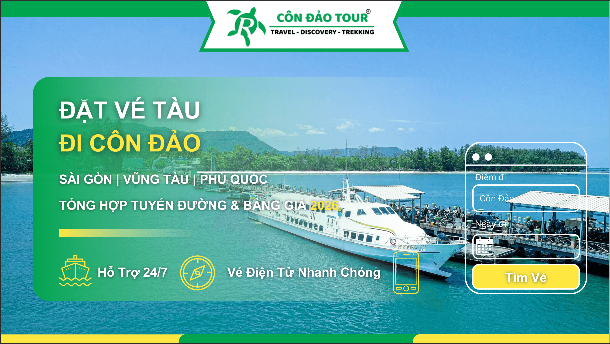 So Sánh Các Hãng Tàu Cao Tốc Đi Côn Đảo: Nên Chọn Hãng Nào?