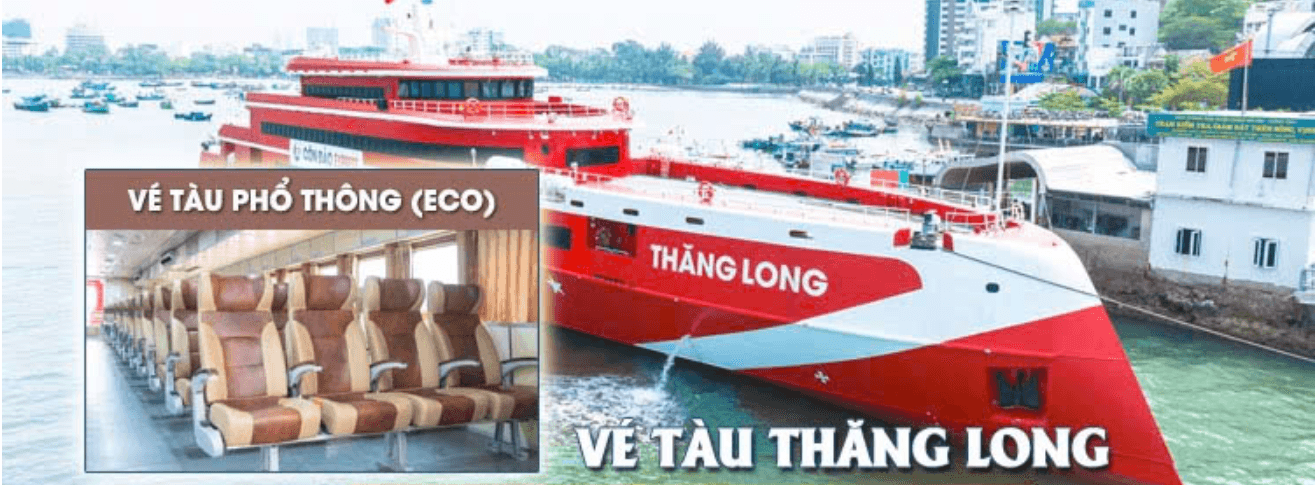 Vé Tàu Vũng Tàu Đi Côn Đảo: 1 Lịch Chạy Siêu Tàu Thăng Long
