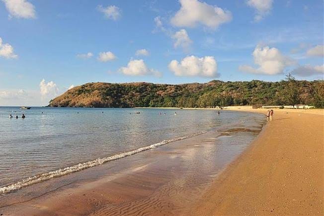 bãi biển đẹp nhất Côn Đảo Đầm Trầu