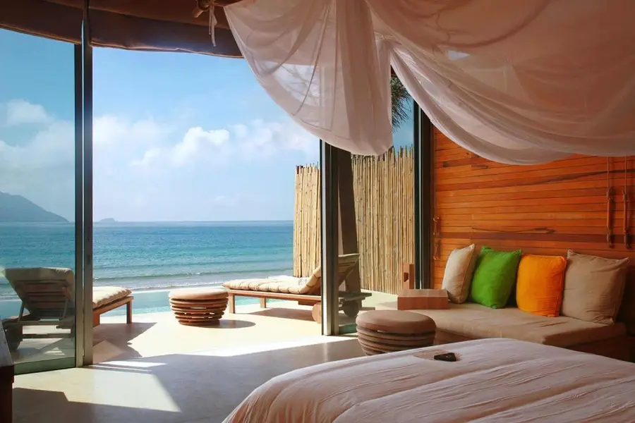 phòng khách sạn view biển Côn Đảo